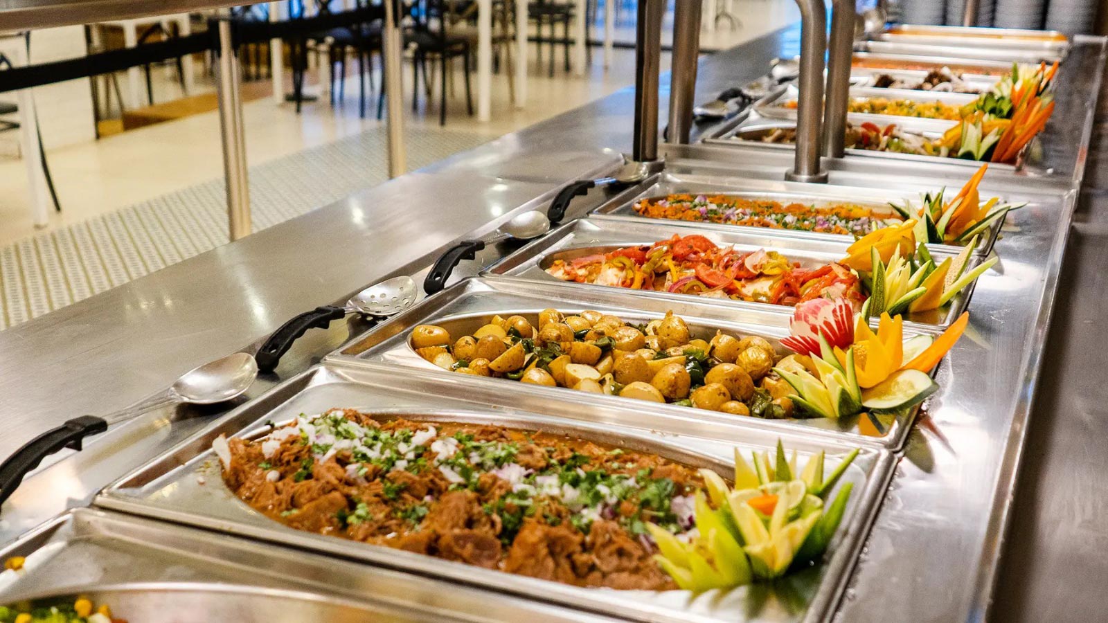 Platillo de desayuno buffet, hotel Pacific Palace, Mazatlán